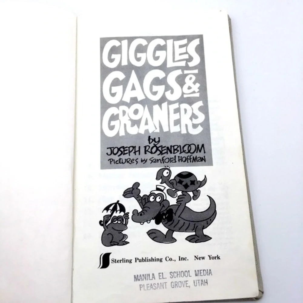 Vintage Joseph Rosenbloom Children's Books Bundle